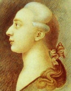 Giacomo Girolamo Casanova im Alter von rund 25 Jahren